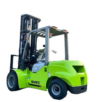 সাইড Shifter 4x4 ফোর্কলিফ্ট YUNNEI ইঞ্জিন 3500kg ছোট অফ রোড ফোর্কলিফ্ট
